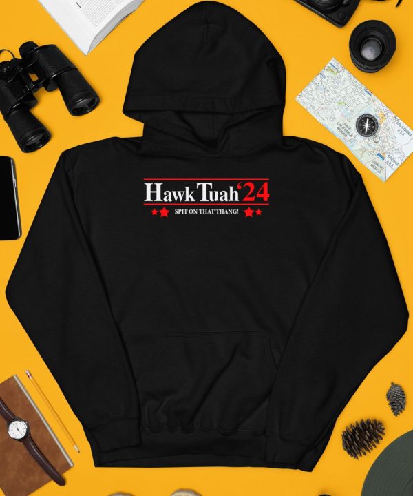 Goodcrewdrew Hawk Tuah24 Spit On That Thang Shirt4