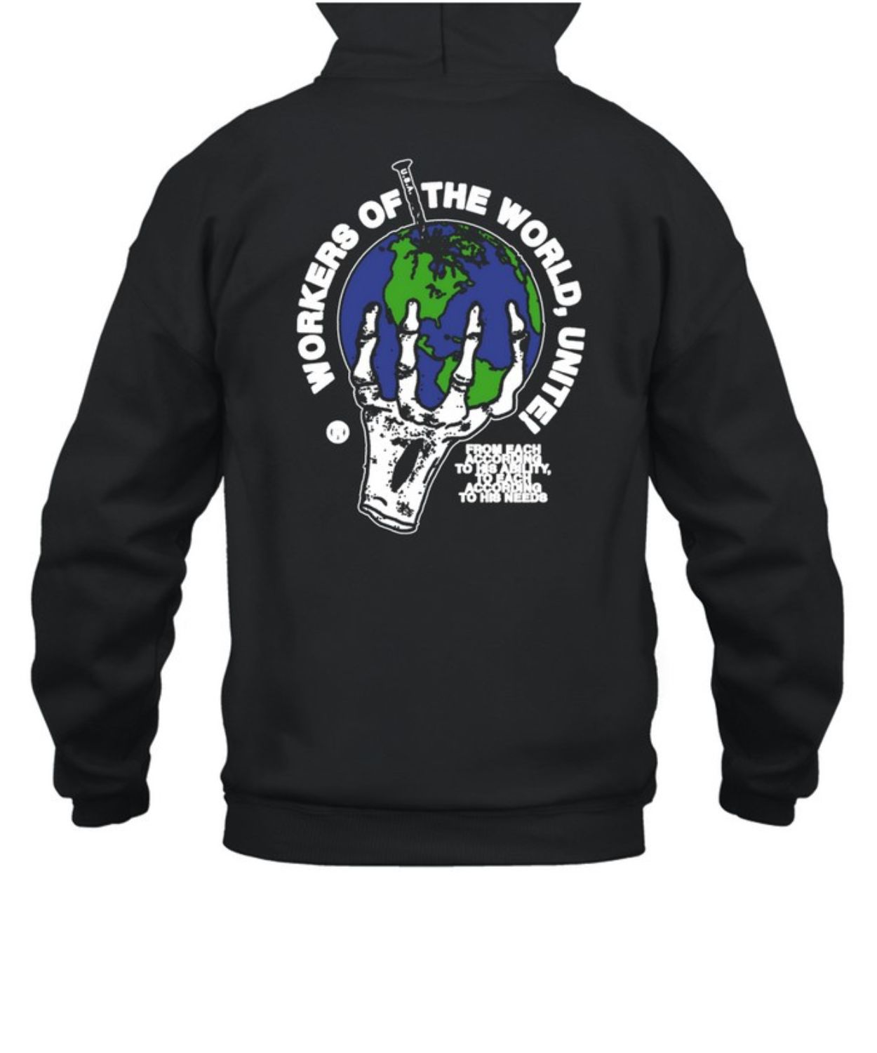 Ideologie Merch Workers Of The World Unite Hoodie