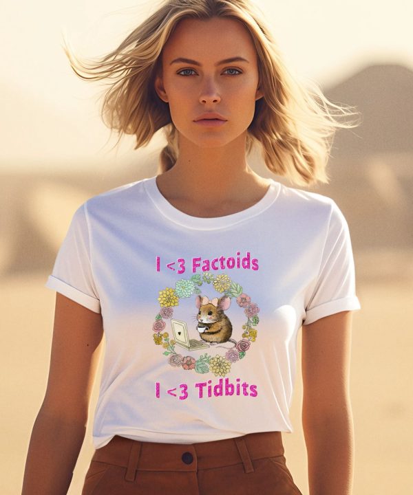 Jmcgg I Love Factoids I Love Tidbits Shirt