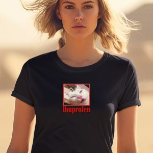 K45ink Ibuprofen Cat Shirt 1