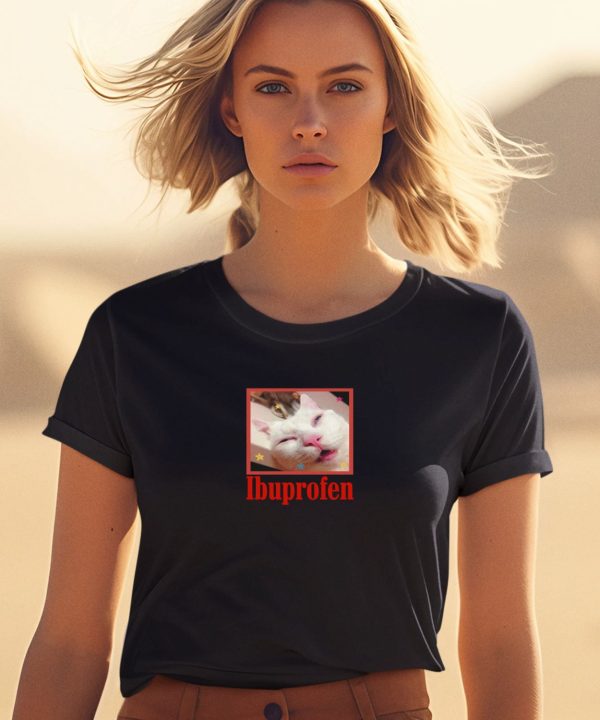 K45ink Ibuprofen Cat Shirt 1