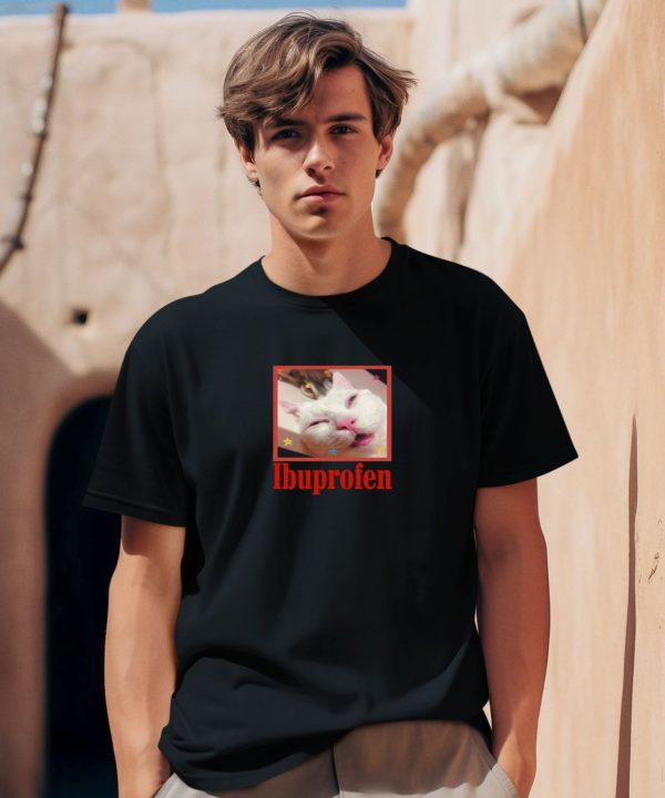 K45ink Ibuprofen Cat Shirt0 1