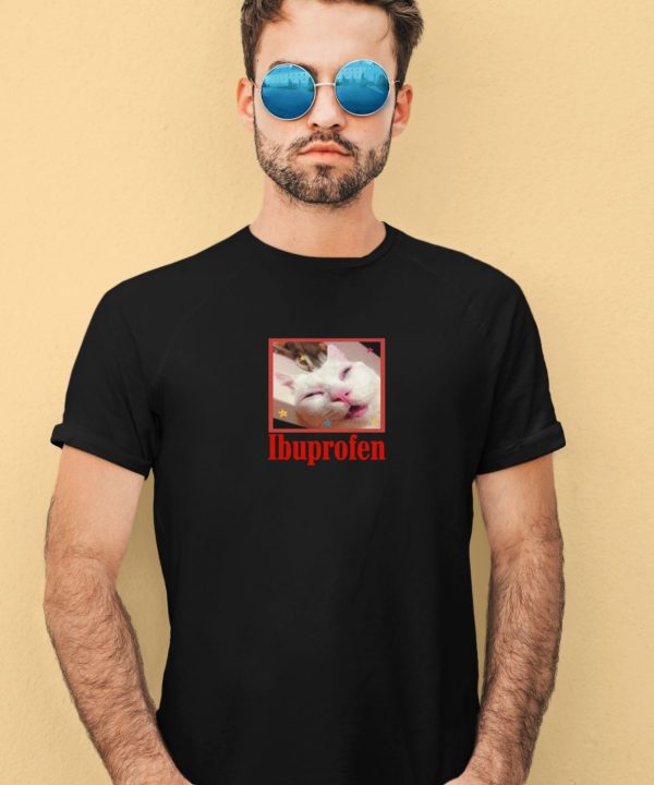 K45ink Ibuprofen Cat Shirt3 1