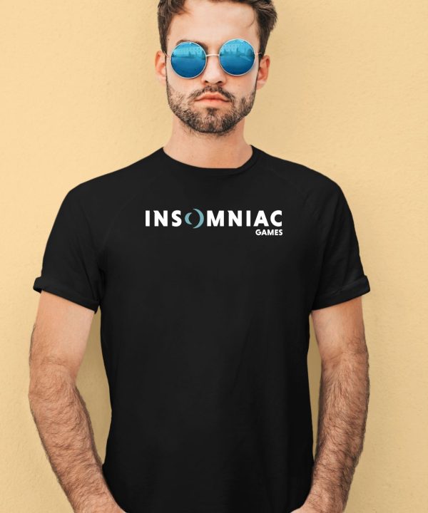 Kevin Mcallister Insomniac Games Studio Logo Shirt3