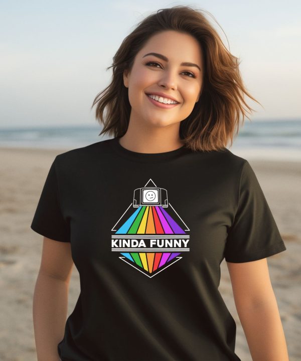 Kinda Funny Merch Pride Prism Shirt