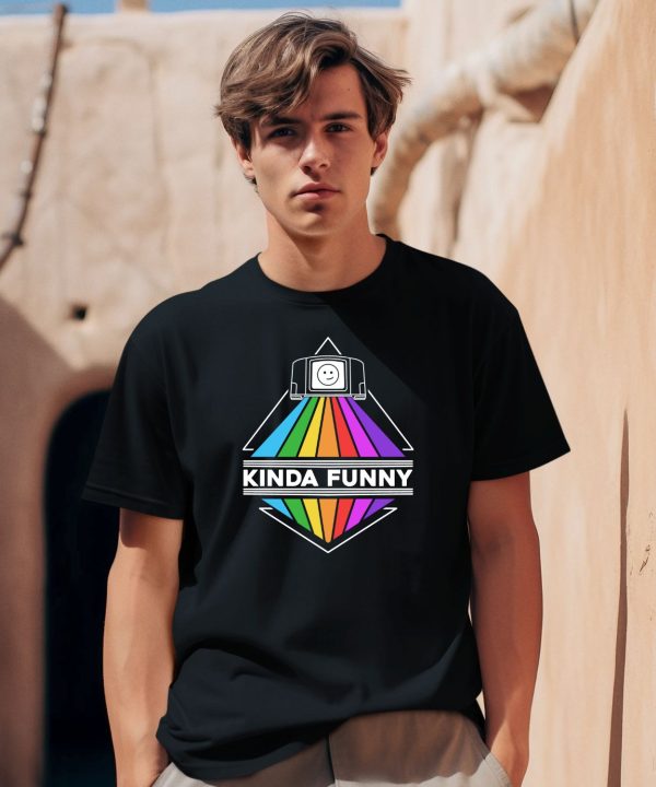 Kinda Funny Merch Pride Prism Shirt0