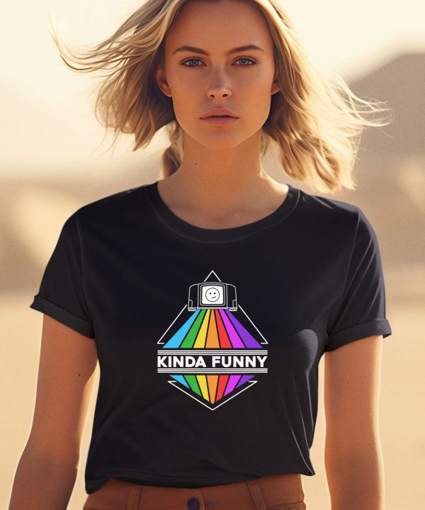 Kinda Funny Merch Pride Prism Shirt1