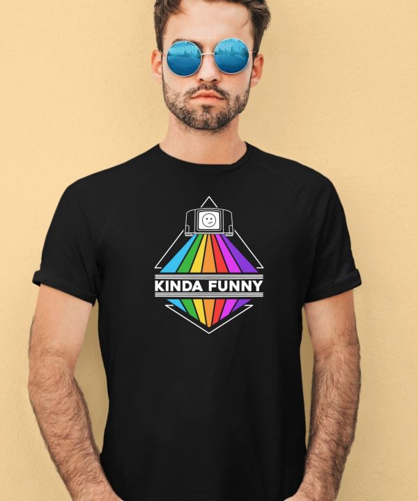 Kinda Funny Merch Pride Prism Shirt3