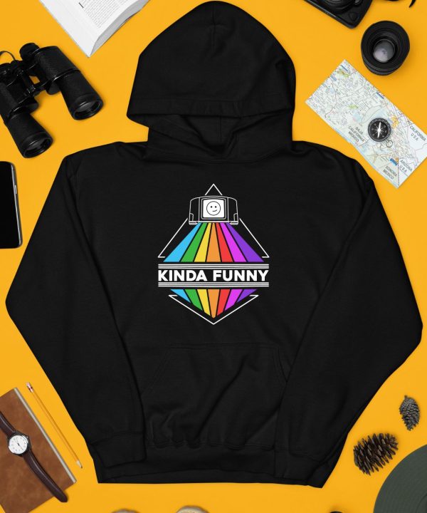 Kinda Funny Merch Pride Prism Shirt4