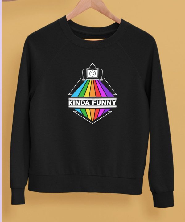 Kinda Funny Merch Pride Prism Shirt5