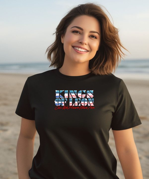 Kings Of Leon Shop Kings Chrome Can We Please Have Fun Shirt