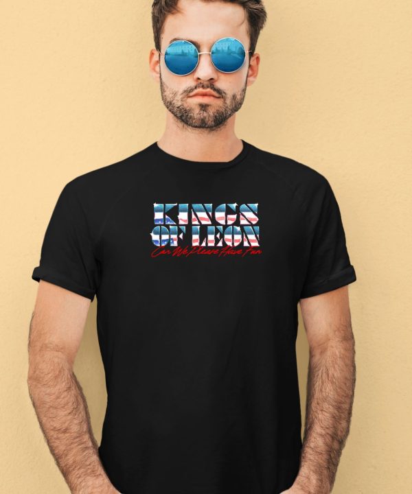 Kings Of Leon Shop Kings Chrome Can We Please Have Fun Shirt3