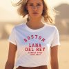 Lana Del Rey Fenway Park Logo Raglan Shirt0