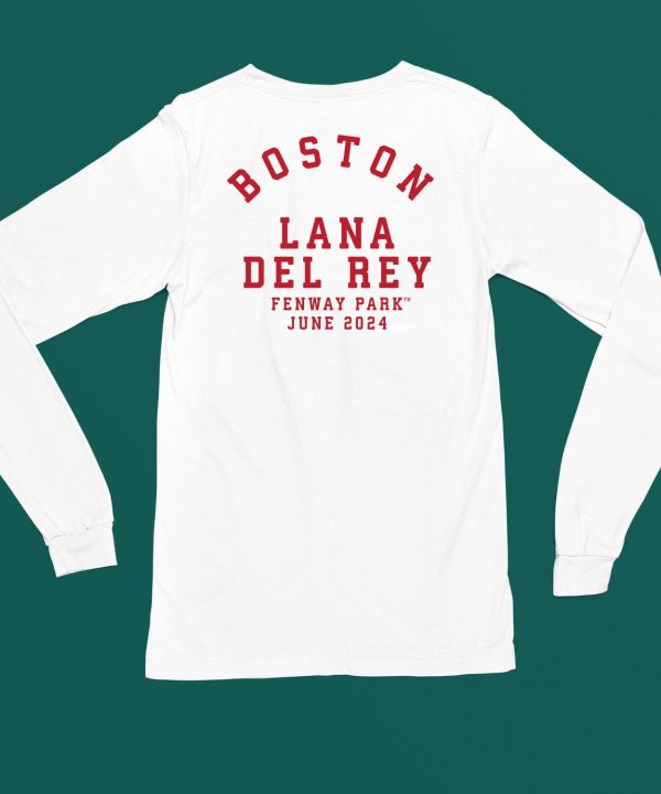 Lana Del Rey Fenway Park Logo Raglan Shirt5