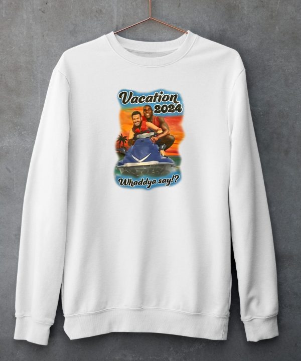 Magic Johnson And Jimmy Kimmel Vacation 2024 Whaddya Say Shirt4