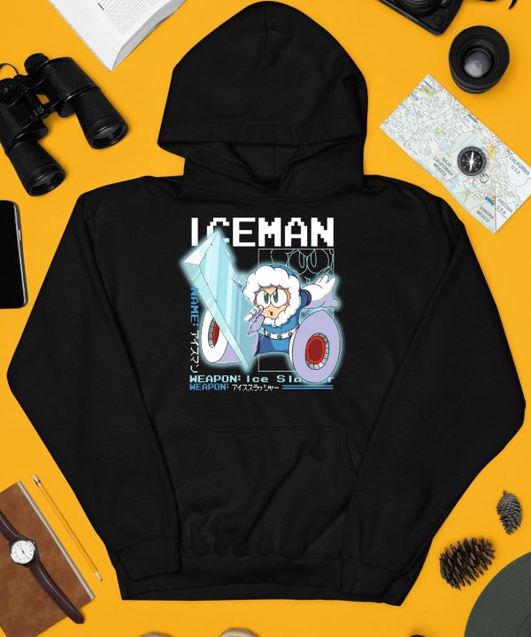 Mega Man Capcom Iceman Large Shirt4