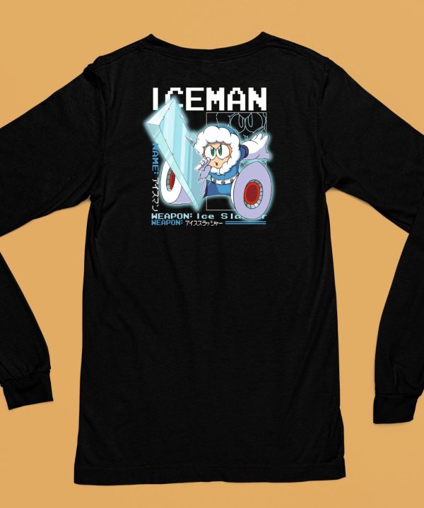 Mega Man Capcom Iceman Large Shirt6