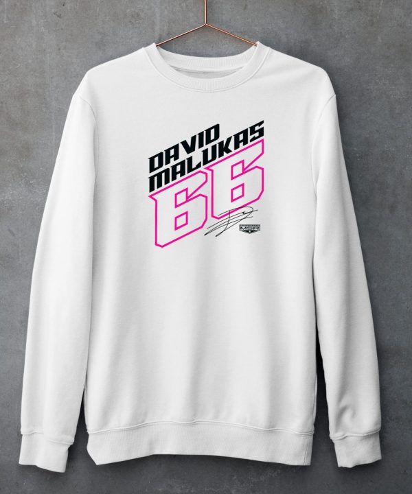 Meyer Shank Racing Merchandise David Malukas 66 Shirt3