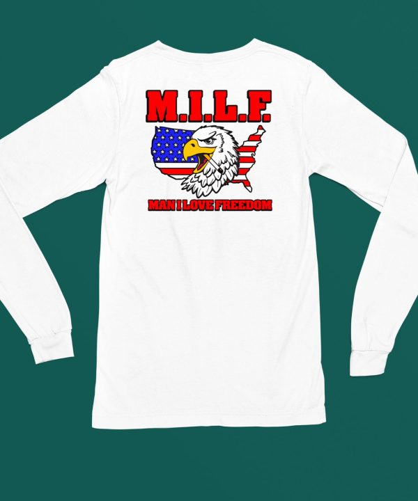 Middleclassfancy Milf Eagle Man I Love Freedom Shirt5