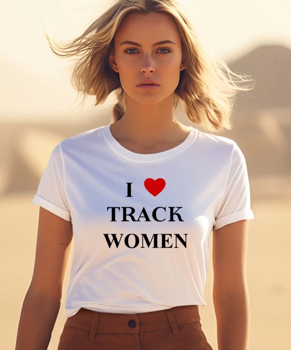 Ncaa Track Field I Love Track Women Shirt0