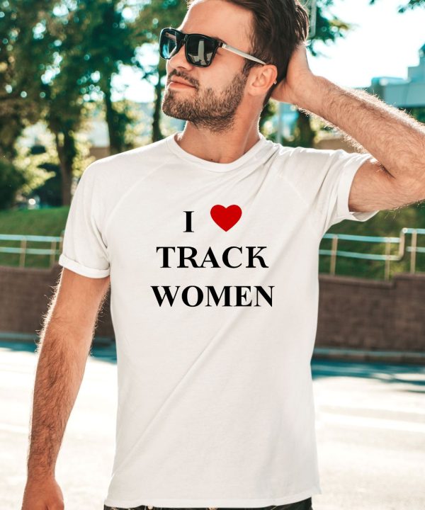 Ncaa Track Field I Love Track Women Shirt1