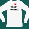 Ncaa Track Field I Love Track Women Shirt5