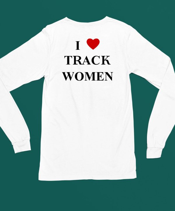 Ncaa Track Field I Love Track Women Shirt5