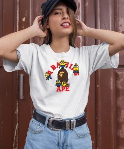 Official Sapnap Bape X Minions College Shirt2