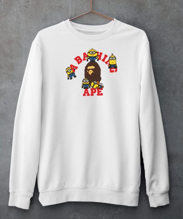 Official Sapnap Bape X Minions College Shirt4