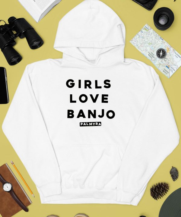 Palmyrathebandstore Girls Love Banjo T Shirt3