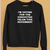 Patriots Prestige Merch Im Voting For The Convicted Felon This November Shirt5