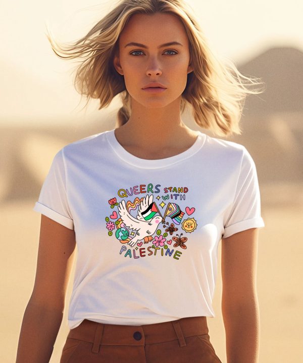 Queers Stand With Palestine Shirt0