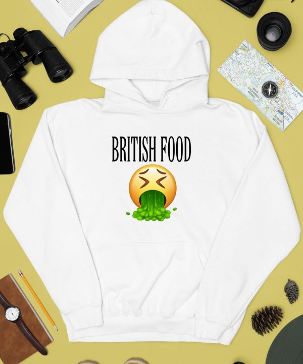 Retiredroadman British Food Emoji Vomiting Shirt3