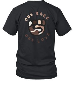 Ryan Clark Wearing One Race One Love Shirt