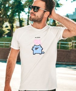 Silly Nub Cat Am Delulu Shirt1