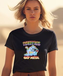 Sillynub Merch Pattyice Gay Meta Shirt