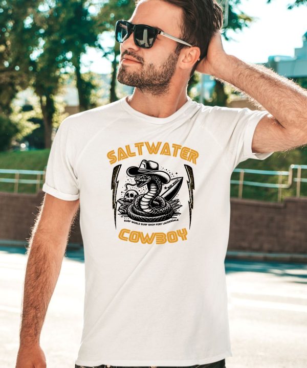 Surfworld Merch Surf World Salt Water Cowboy Tee