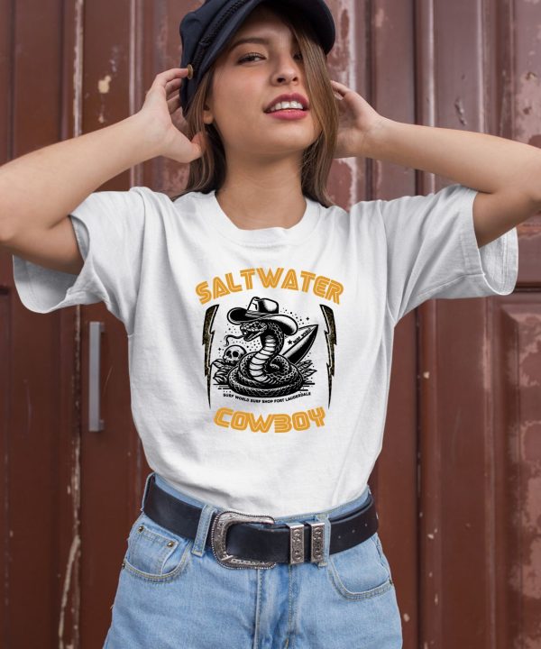 Surfworld Merch Surf World Salt Water Cowboy Tee2