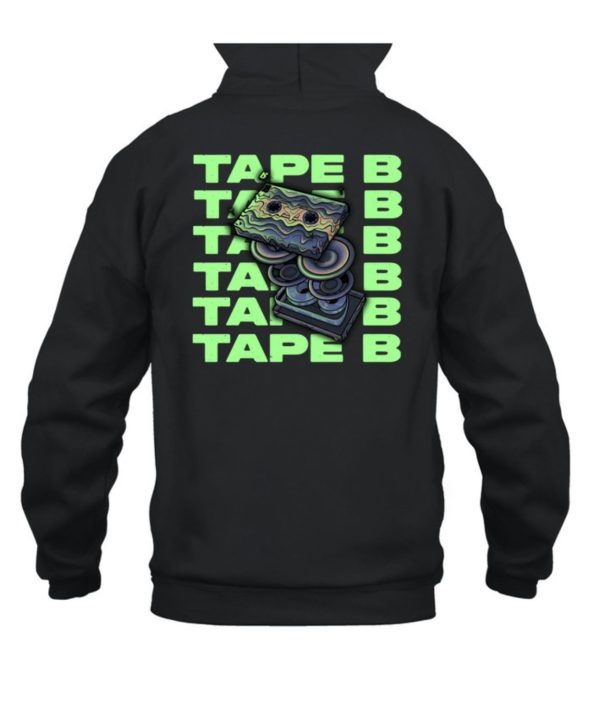 Tapebbeats Store Tape B Tour 2024 Black Shirt6