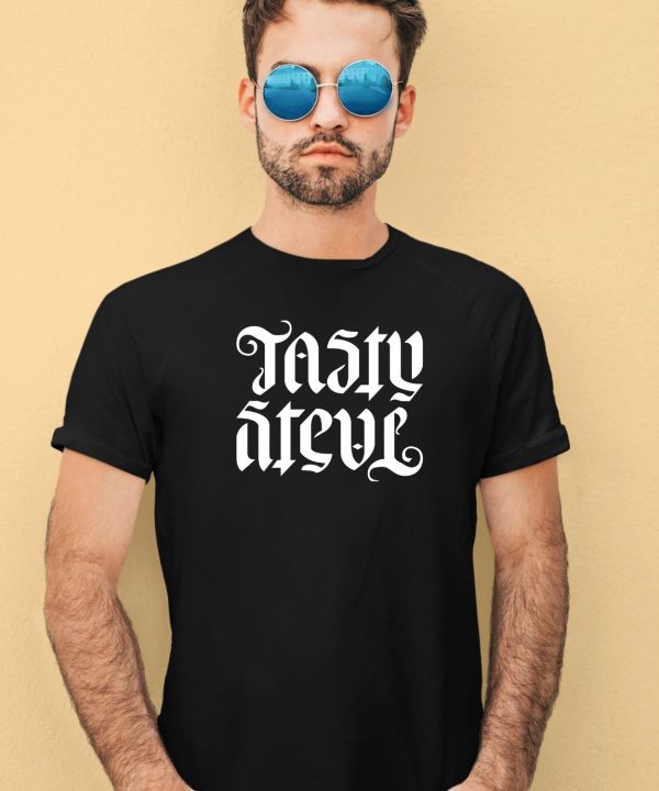 Ten OGg Merch Tasty Steve Ambigram T Shirt3