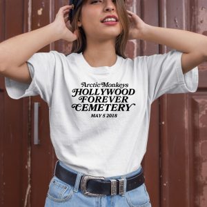Wishmewa11ows Arctic Monkeys Hollywood Forever Cemetery Shirt