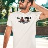 Zachlanebryan Zb Cowboy Tour White Tee