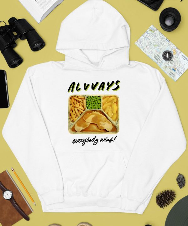 Alvvays Band Merch Always Everybody Wins Tv Dinner Shirt3