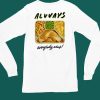 Alvvays Band Merch Always Everybody Wins Tv Dinner Shirt5