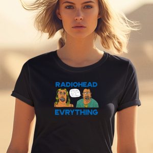Ayo Edebiri Wearing Radiohead Evrything Shirt