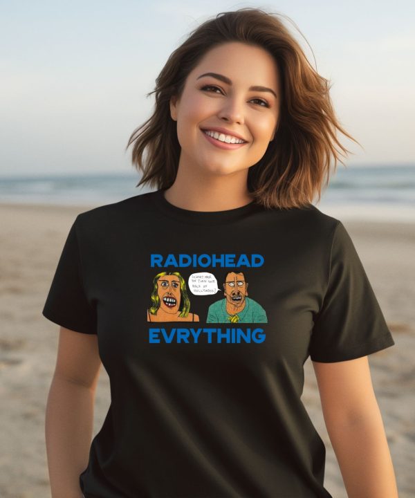 Ayo Edebiri Wearing Radiohead Evrything Shirt2