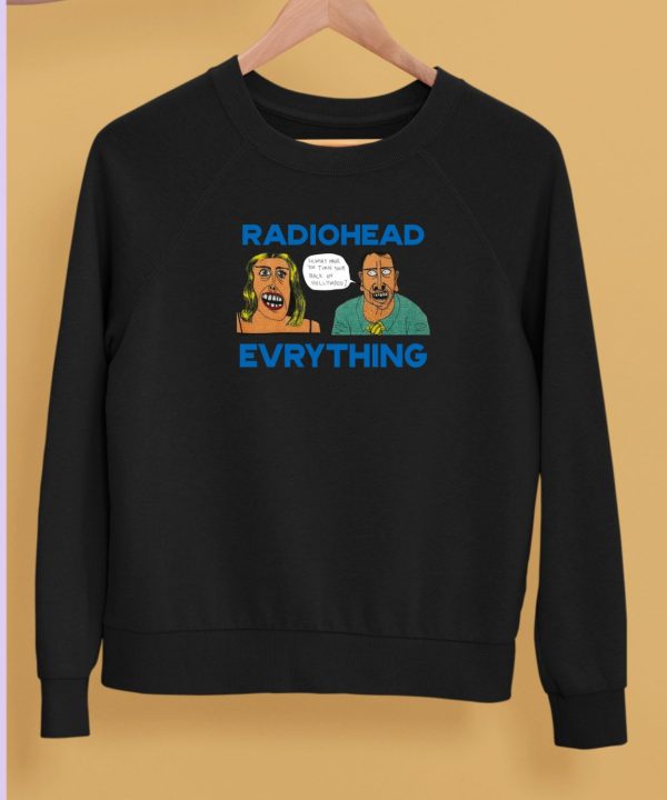 Ayo Edebiri Wearing Radiohead Evrything Shirt5