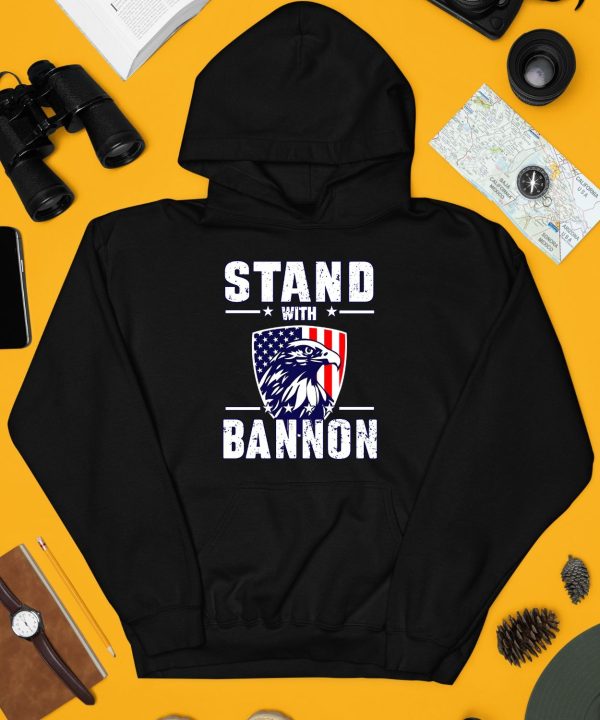 Bannon Wearing Stand With Bannon Shirt4