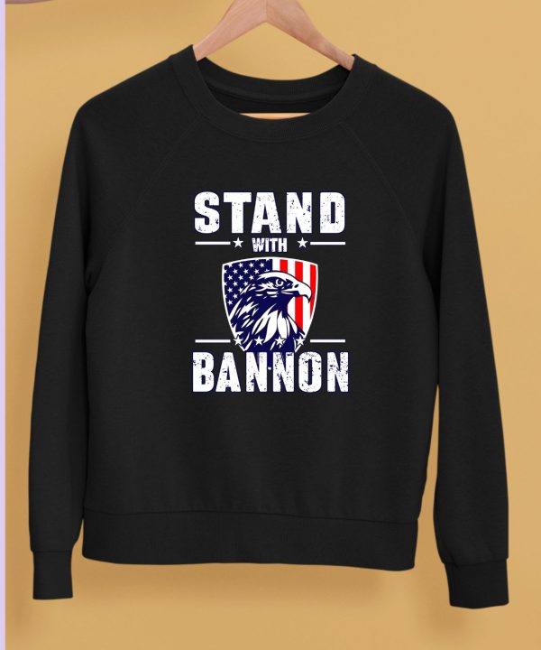 Bannon Wearing Stand With Bannon Shirt5