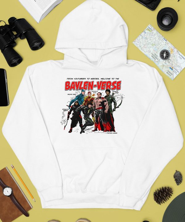 Baylen Levine Merch From Youtubers To Heroes Welcome To The Baylen Verse Shirt3